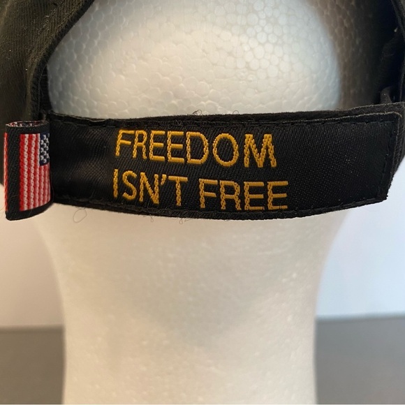 USA Eagle Freedom Isn’t Free Adjustable Ball Cap - Picture 9 of 9